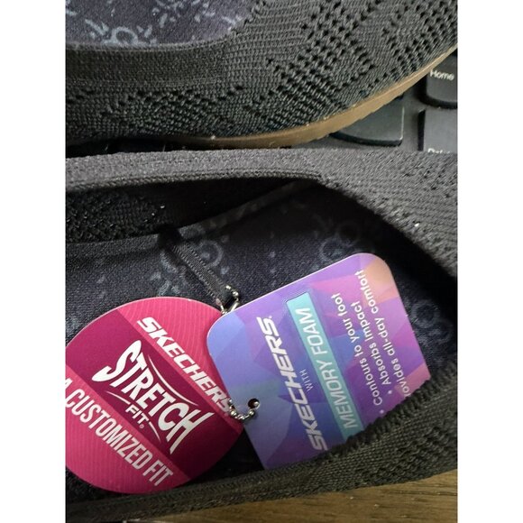 Skechers Cleo Shoes Womens 7.5 Cleo 2.0 Slip On Ballet Flats 158343 Black - Picture 7 of 7